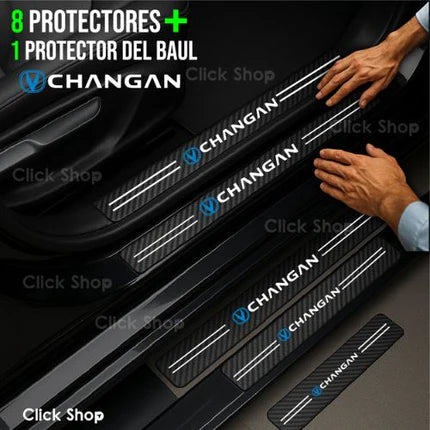 8 Protectores + 1 Protector Baúl...