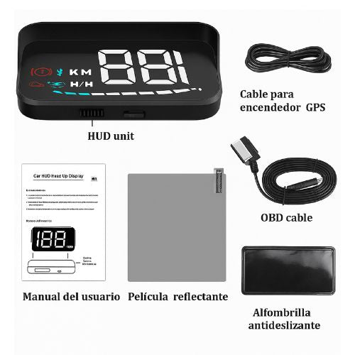 Proyector - Velocímetro digital