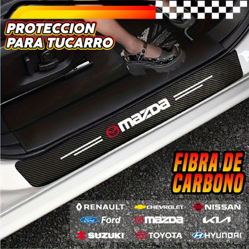 8 PROTECTORES FIBRA CARBONO + PROTECTOR BAUL - 40% DCTO..