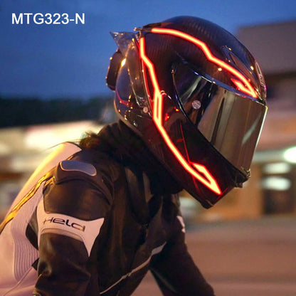 MTG323 LUZ LED PARA CASCO DE MOTO