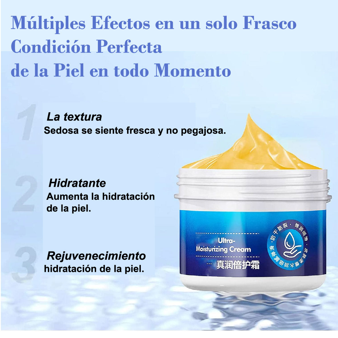 Crema hidratante anti grietas, para pies y manos - 40g