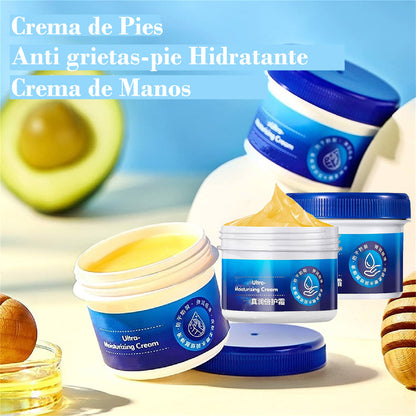 Crema hidratante anti grietas, para pies y manos - 40g