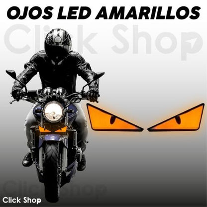 ojos led moto y carro