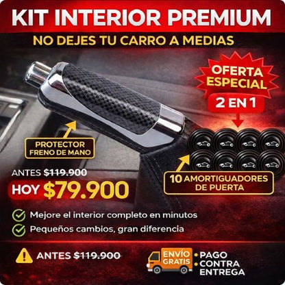 KIT FRENO DE MANO + 10 AMORTIGUADORES