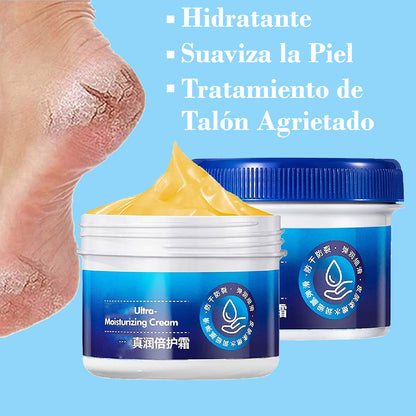 Crema hidratante anti grietas, para pies y manos - 40g