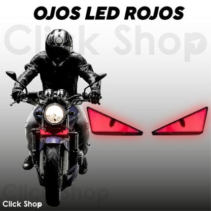 ojos led moto y carro