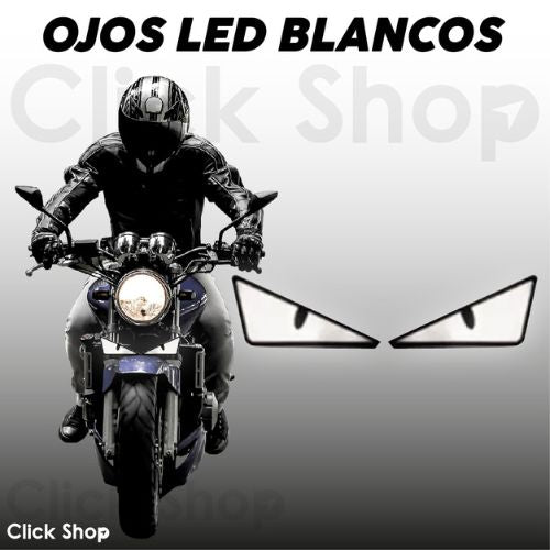 ojos led moto y carro