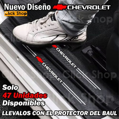 8 PROTECTORES FIBRA CARBONO + PROTECTOR BAUL - 40% DCTO..