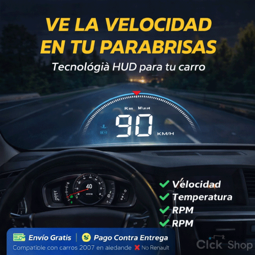 Proyector - Velocímetro digital