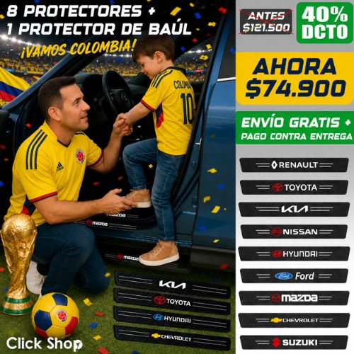 8 Protectores + 1 Protector Baúl...