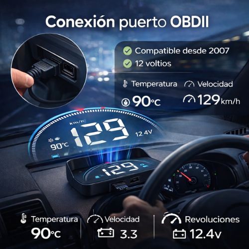 Proyector - Velocímetro digital