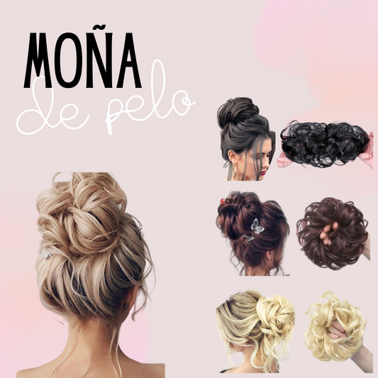 Moño de cabello 2x1